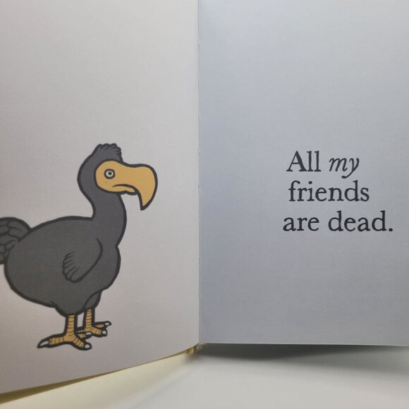All My Friends Are Dead Mini Book Avery Monsen Jory John Dinosaur Humor Morbid - Picture 10 of 12